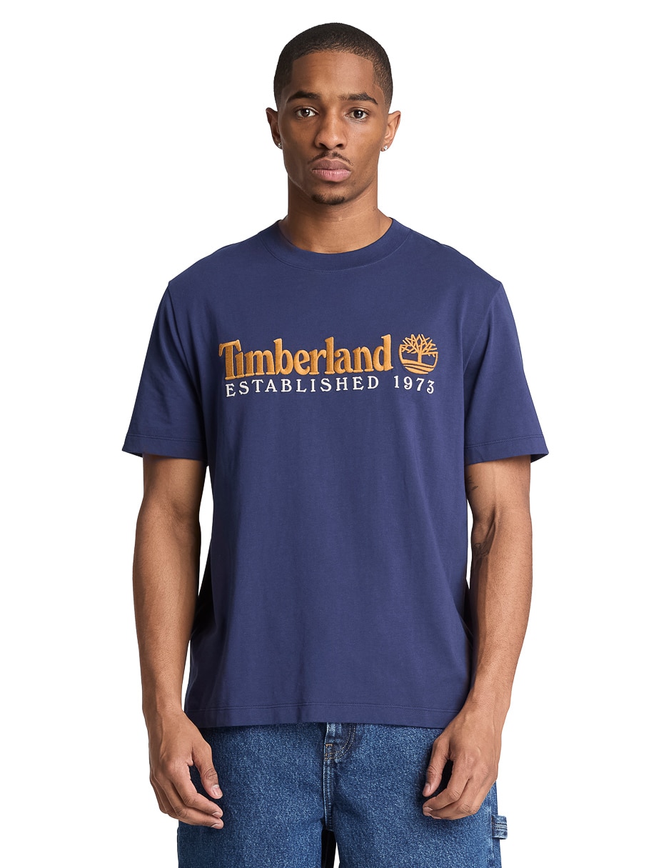 Playera Established 1973 cuello redondo para hombre
