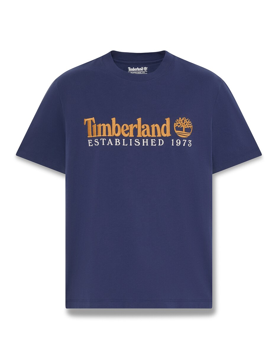 Playera Established 1973 cuello redondo para hombre 3