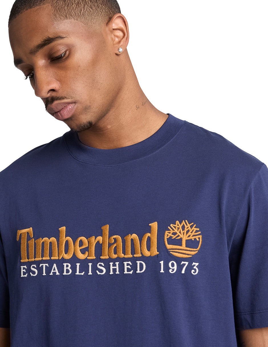 Playera Established 1973 cuello redondo para hombre 5
