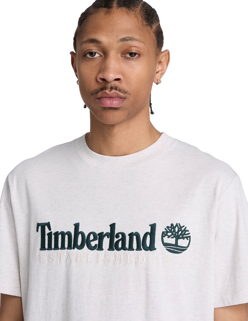 Playera Established 1973 manga corta para hombre 3