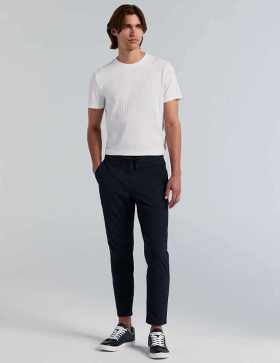 Pants slim con agujeta para hombre 2