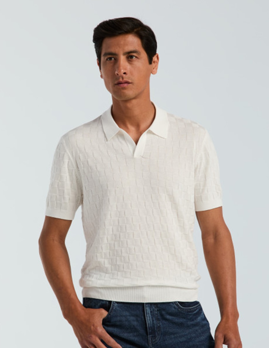 Playera tipo polo para hombre
