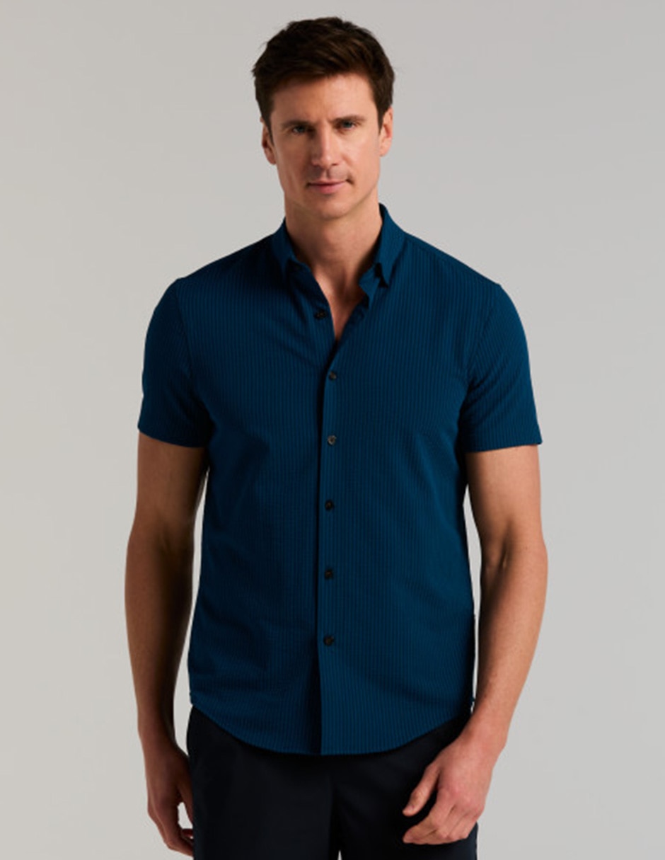 Camisa casual manga corta para hombre Camisa casual manga corta para hombre