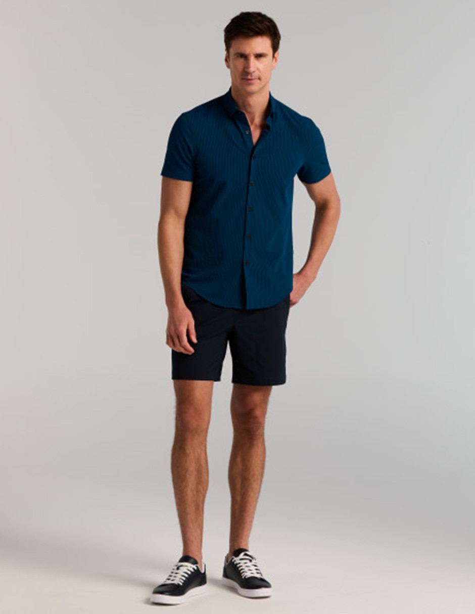 Camisa casual manga corta para hombre 2