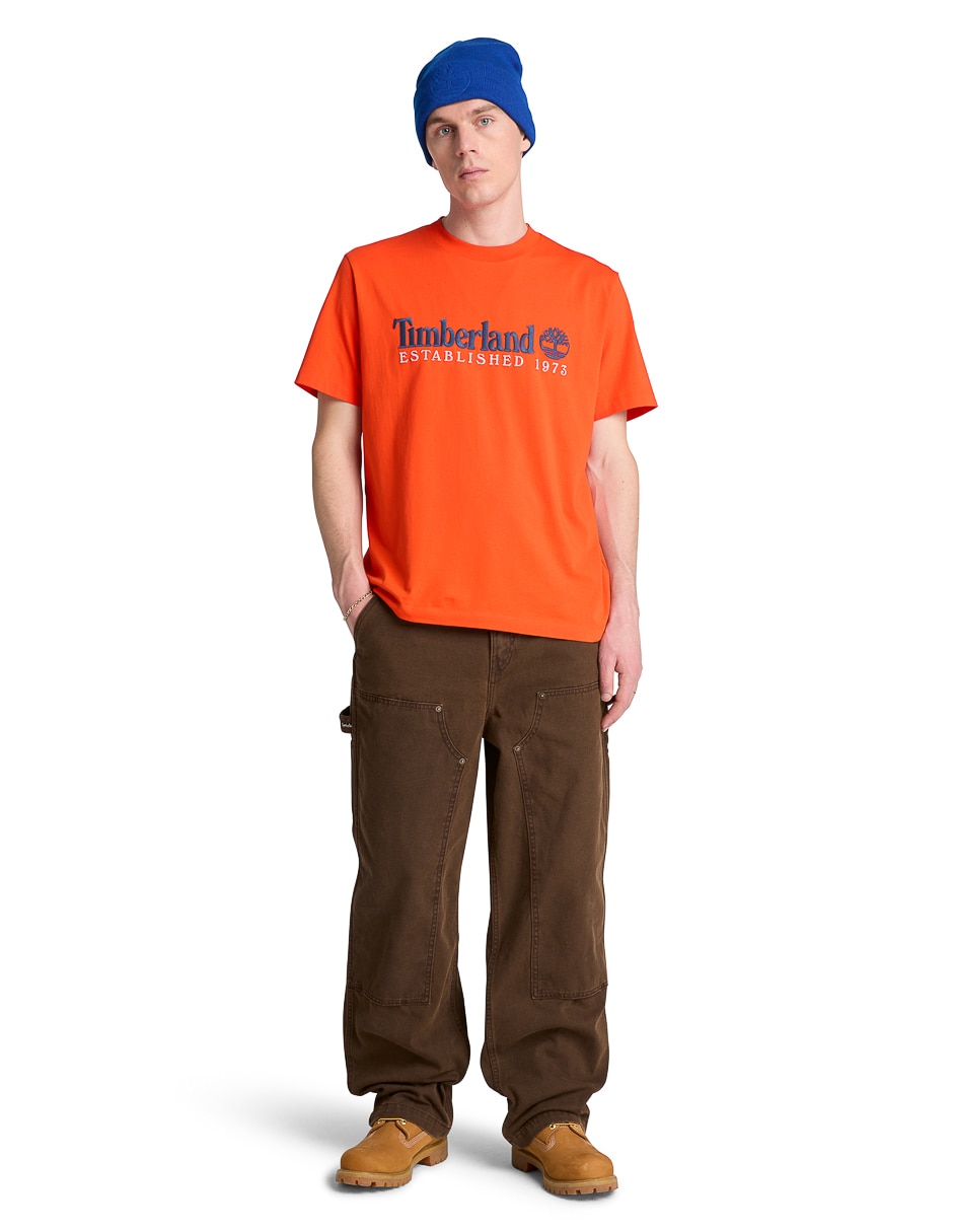 Playera Established 1973 cuello redondo para hombre 2