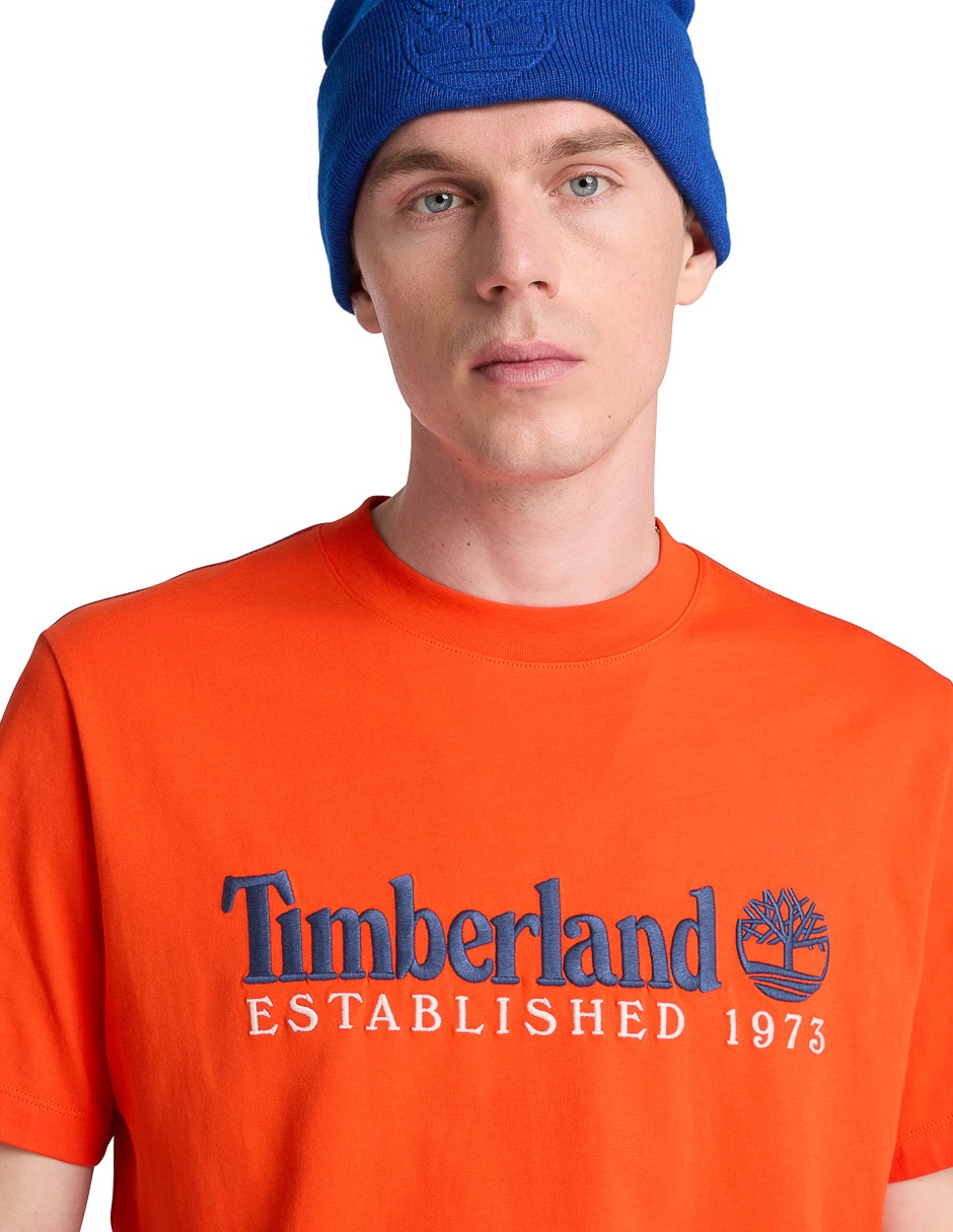 Playera Established 1973 cuello redondo para hombre 5