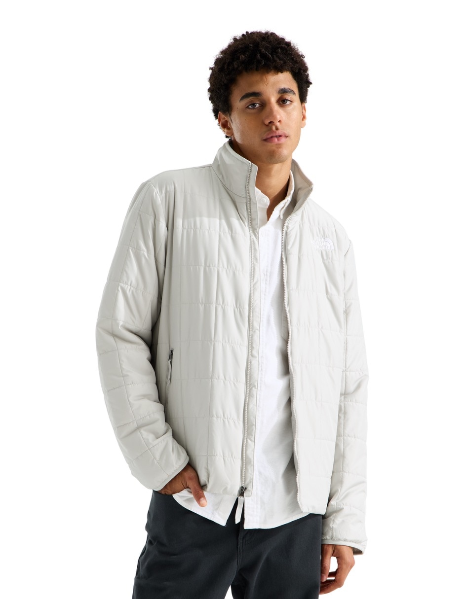 Chamarra casual con bolsillos para hombre