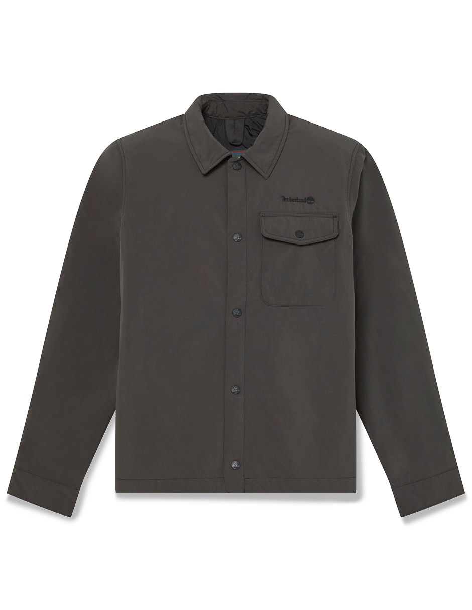 Chamarra casual Dwr Shacket con bolsillos para hombre 3