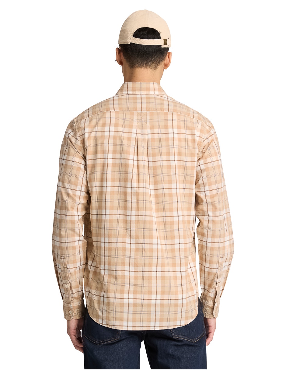 Camisa casual check shirt manga larga para hombre 4