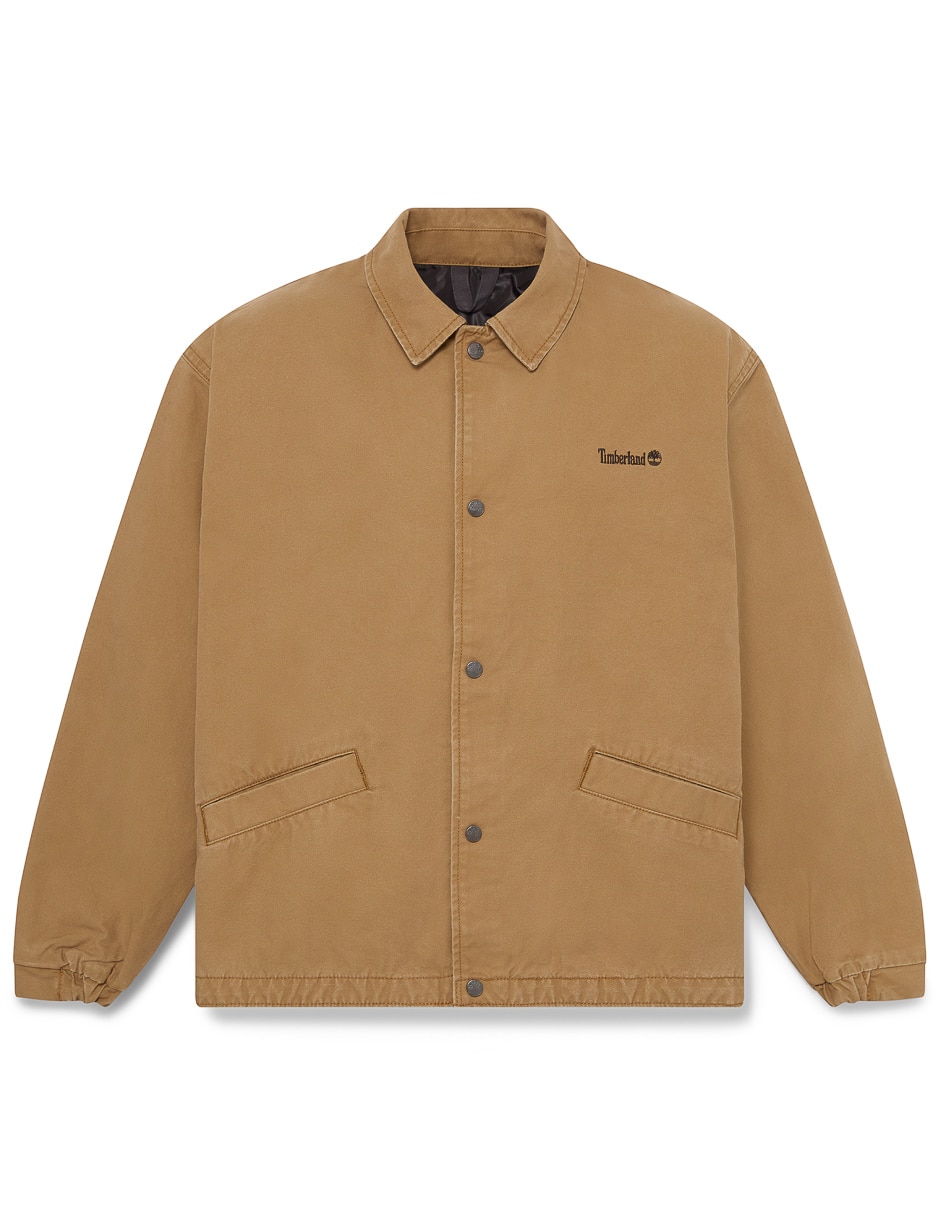 Chamarra casual Coach Jacket con bolsillos para hombre