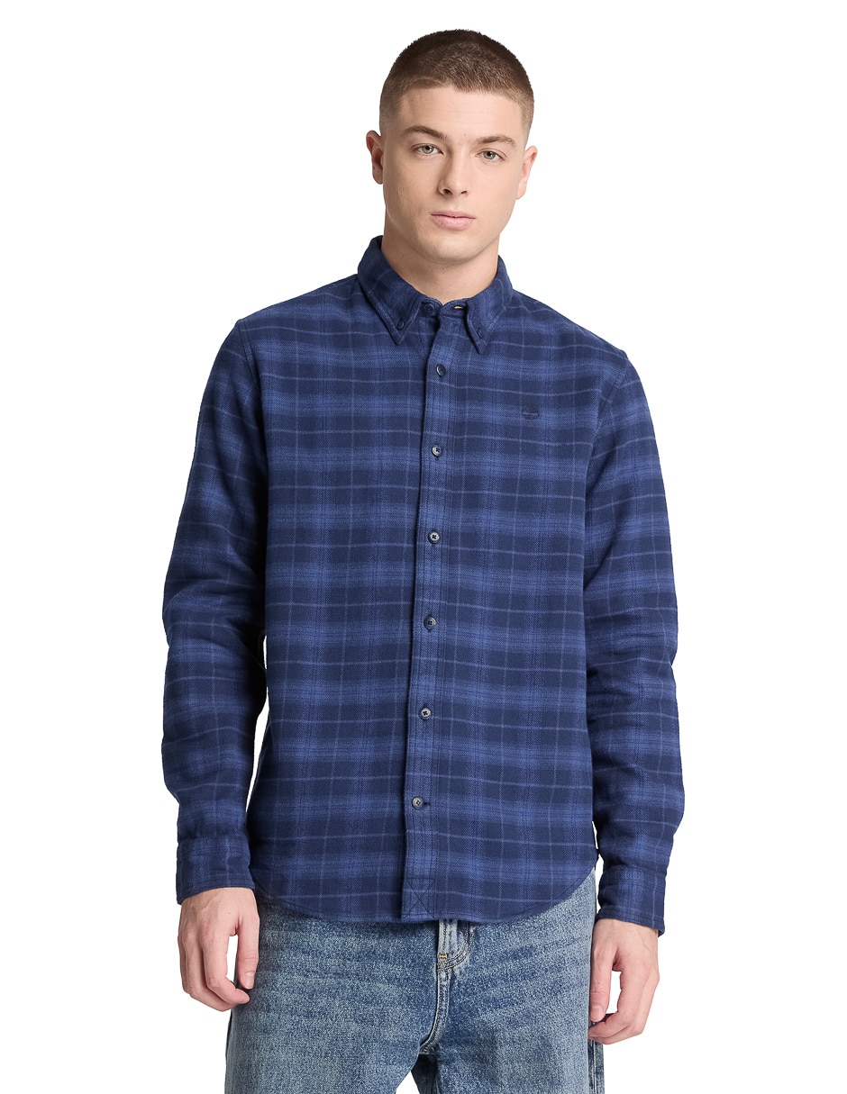 Camisa casual check shirt manga larga para hombre Camisa casual check shirt manga larga para hombre