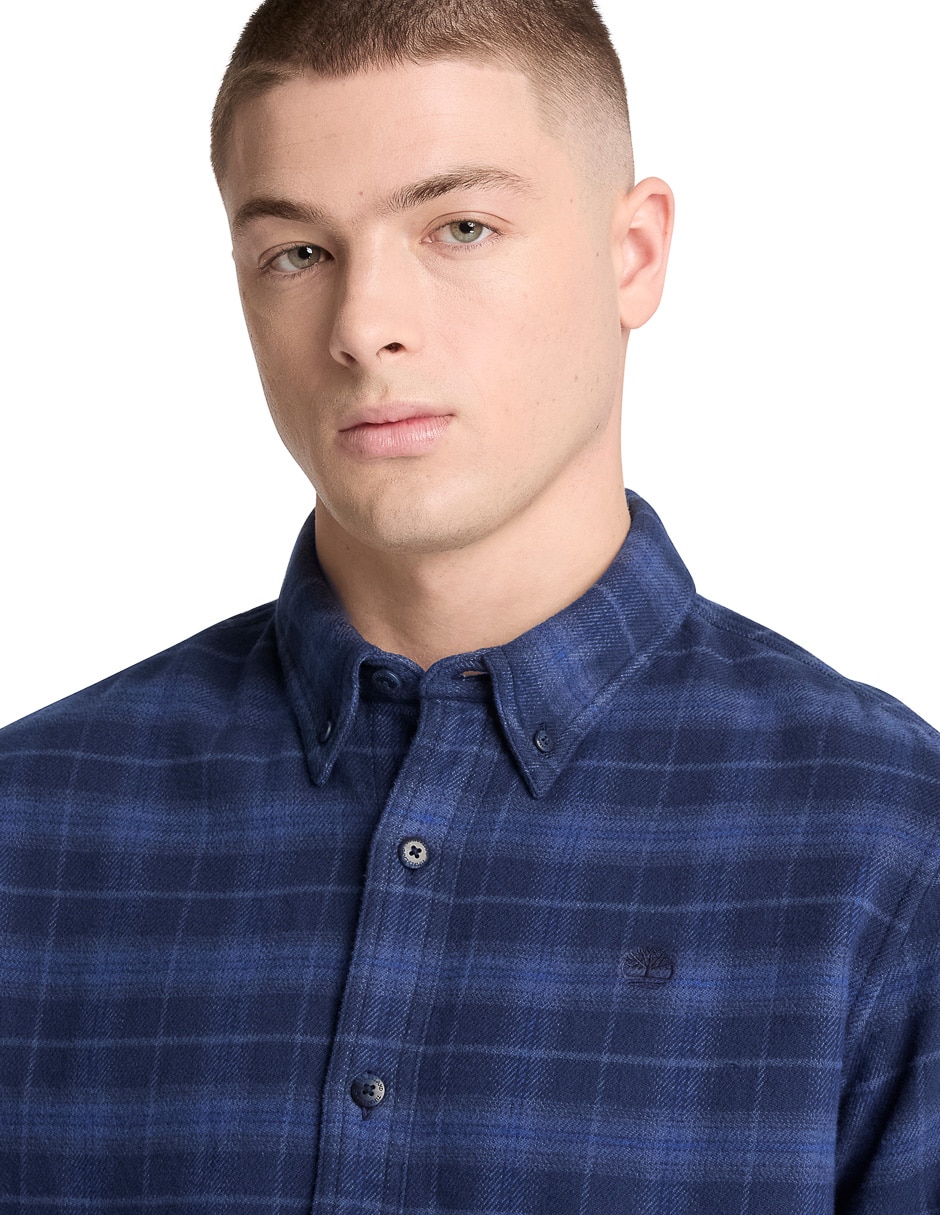 Camisa casual check shirt manga larga para hombre 4