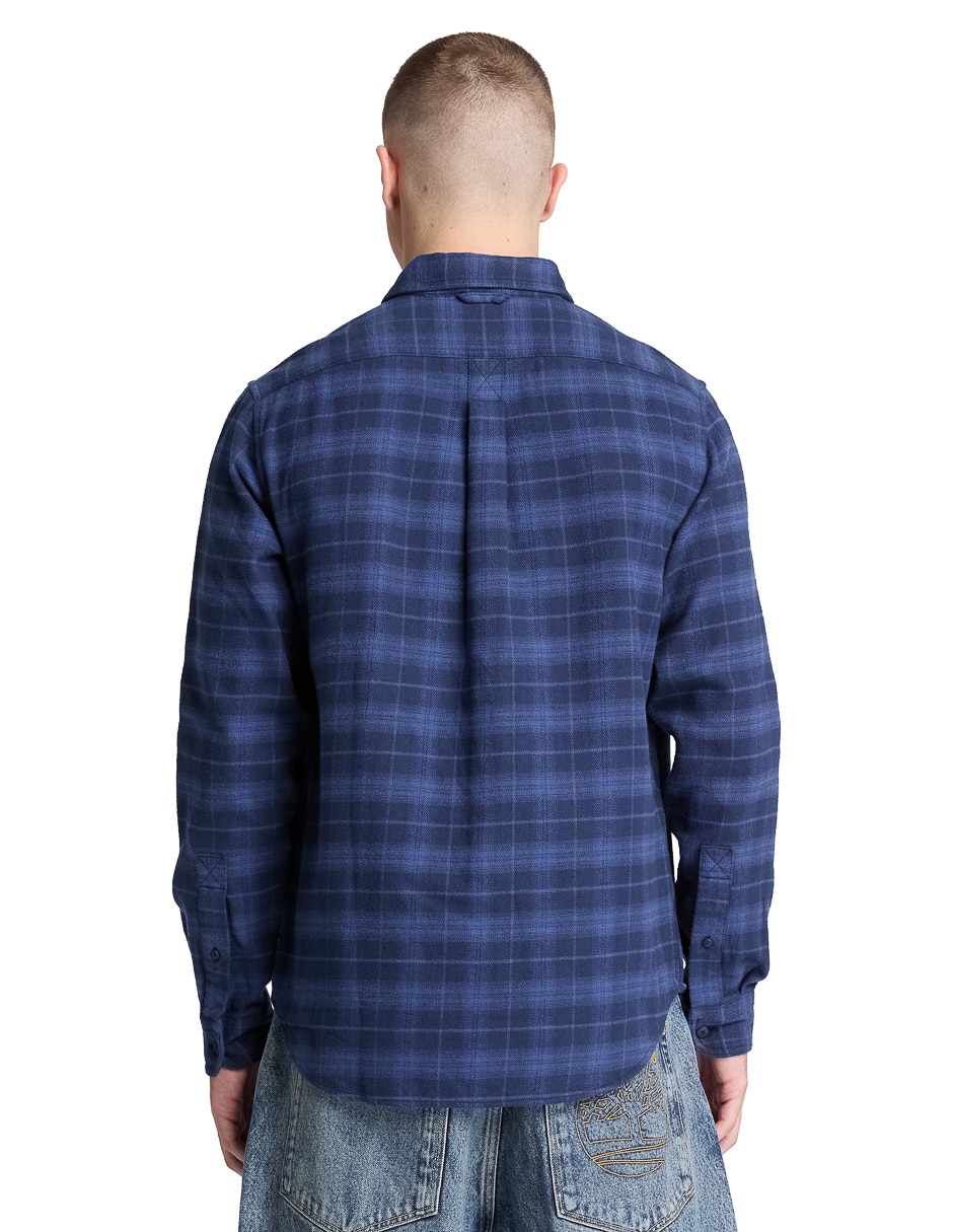 Camisa casual check shirt manga larga para hombre 2