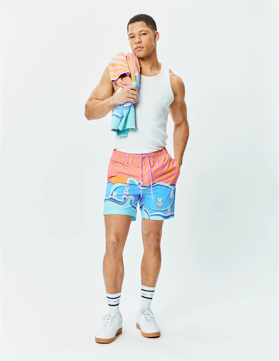 Traje de baño con bolsillos para hombre 2