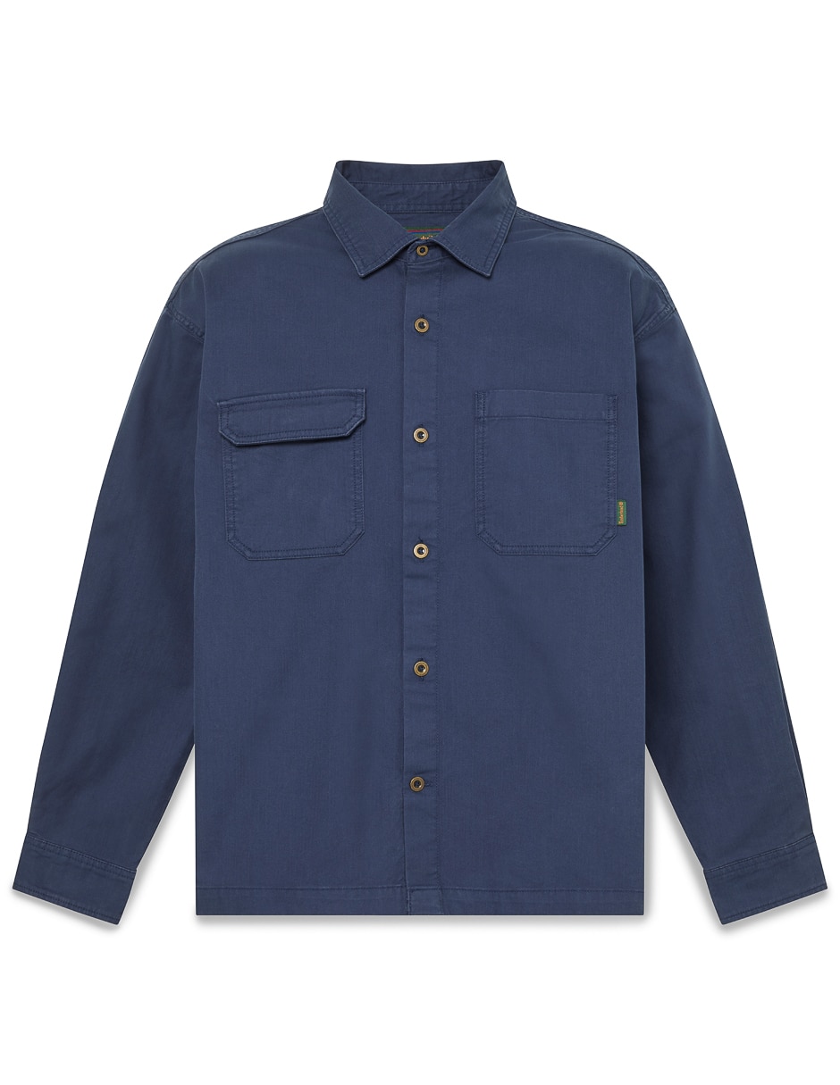 Camisa casual manga larga para hombre 4