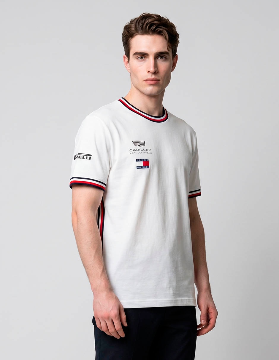 Playera Hilfiger cuello redondo para hombre Playera Hilfiger cuello redondo para hombre