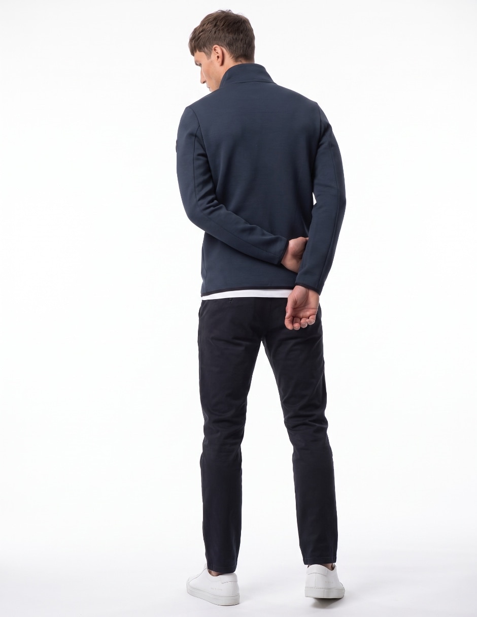 Chamarra casual con bolsillos para hombre 2