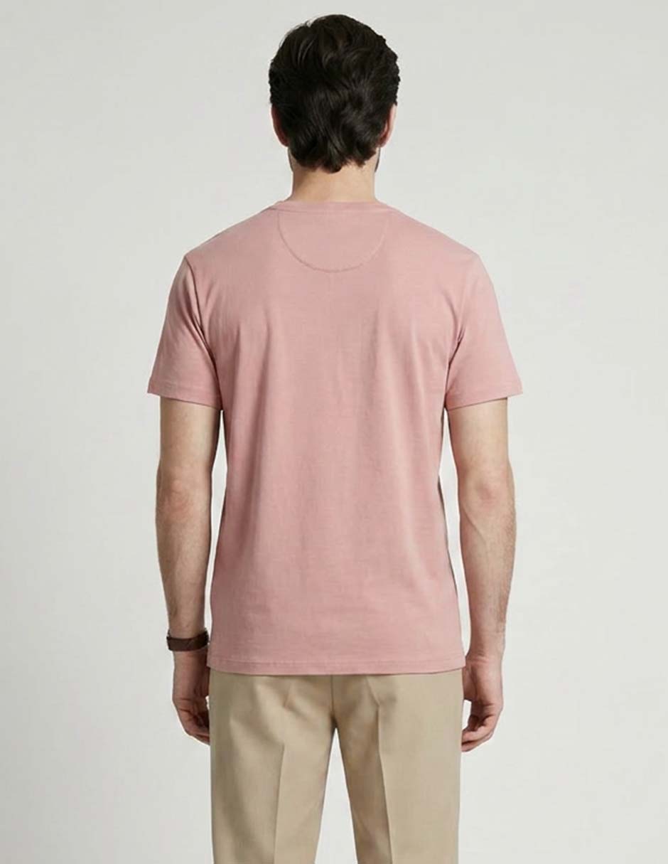 Playera cuello redondo para hombre 2