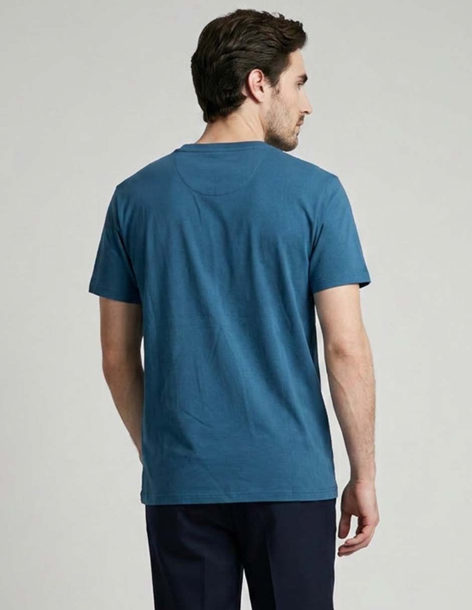 Playera cuello redondo para hombre 2