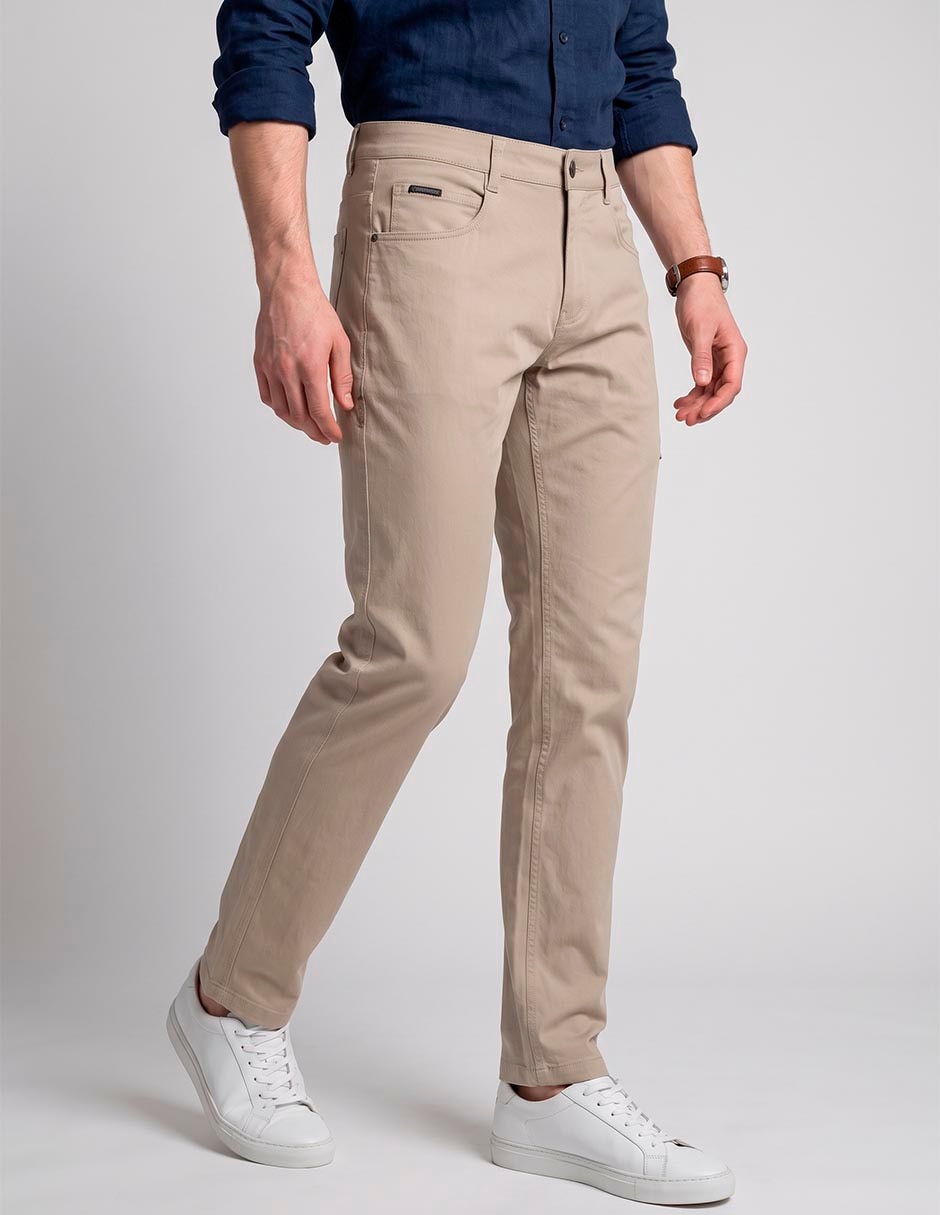 Pantalón casual de algodón para hombre 3