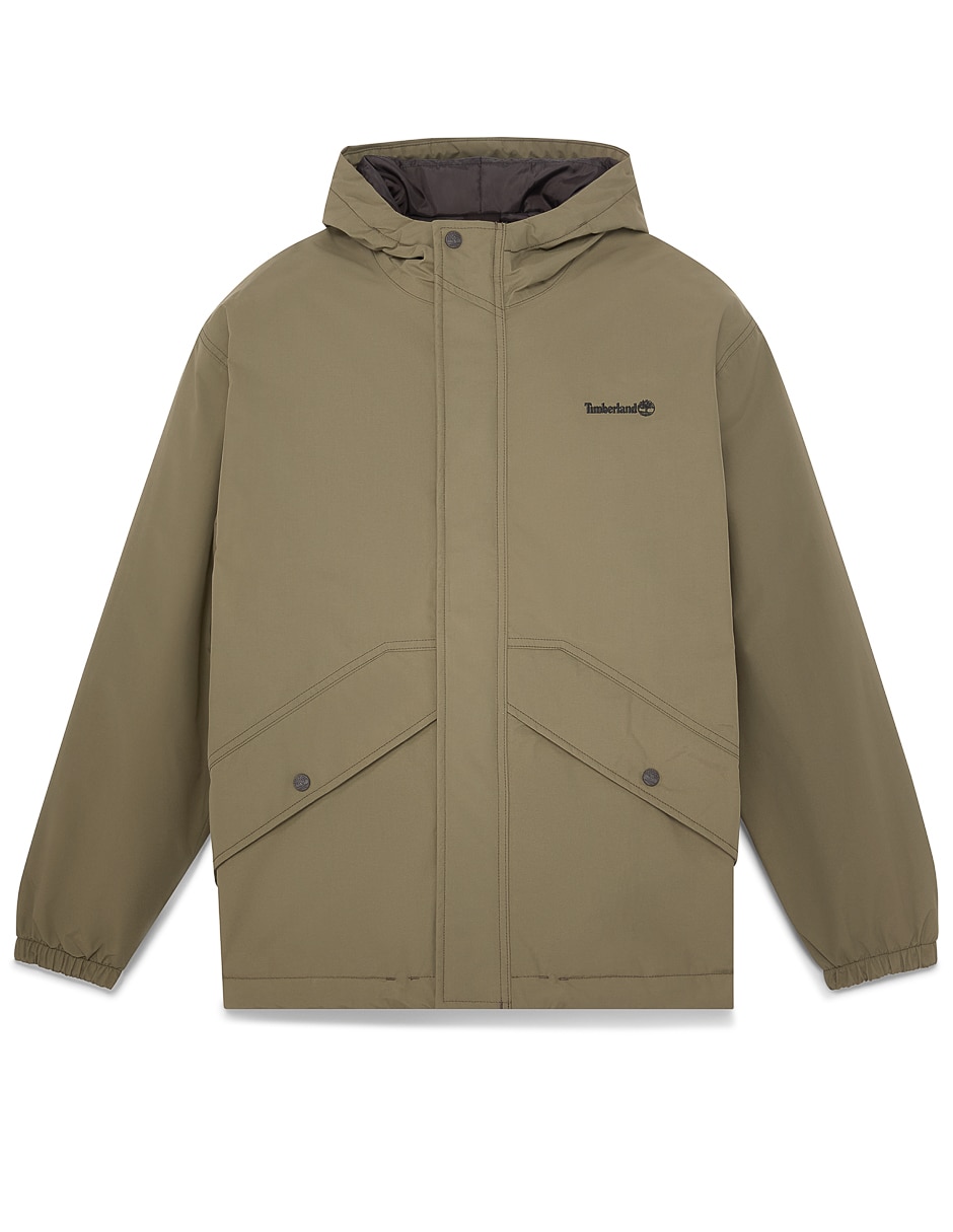 Chamarra casual impermeable con bolsillos para hombre 2
