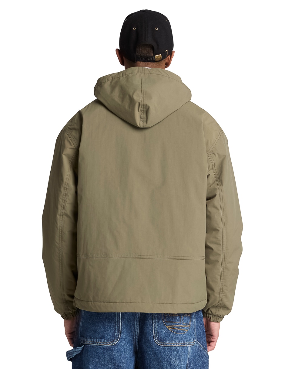 Chamarra casual impermeable con bolsillos para hombre 4