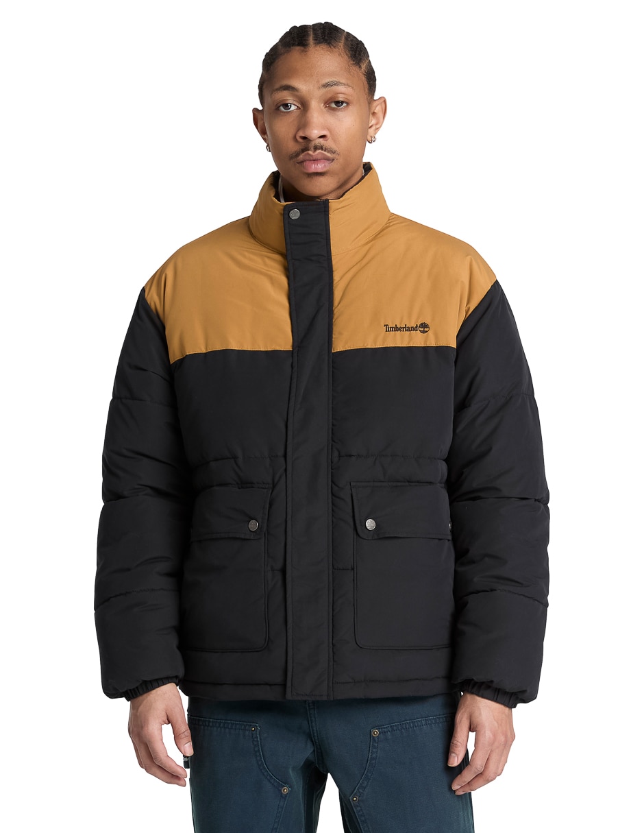 Chamarra acolchada Dwr Puffer Jacket impermeable con capucha para hombre