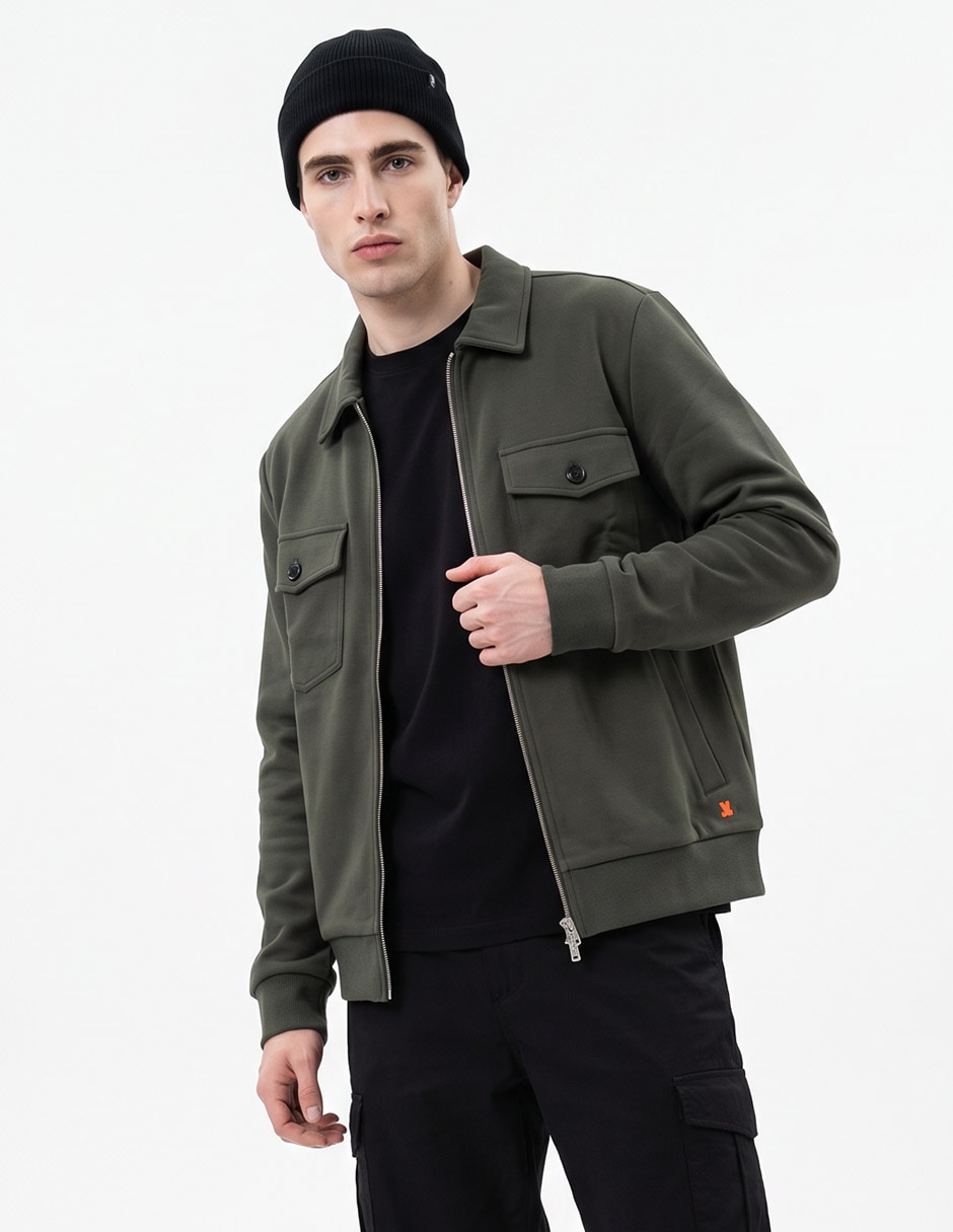 Chamarra bomber para hombre