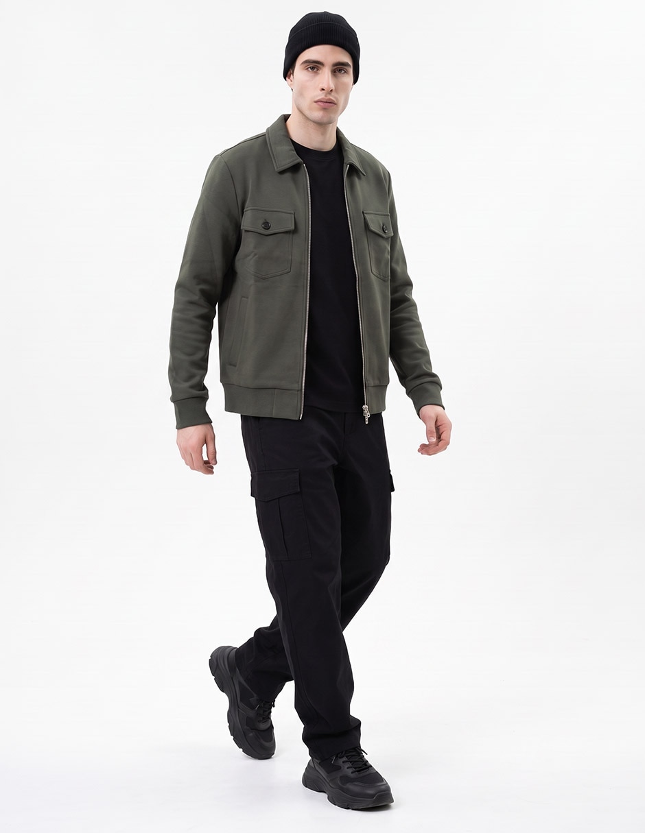 Chamarra bomber para hombre