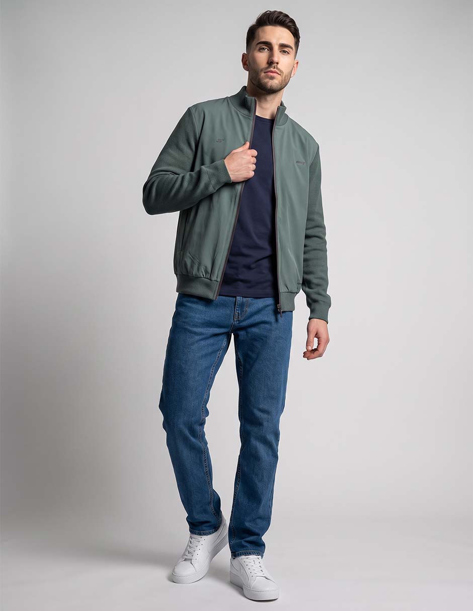 Suéter cuello alto para hombre Suéter cuello alto para hombre