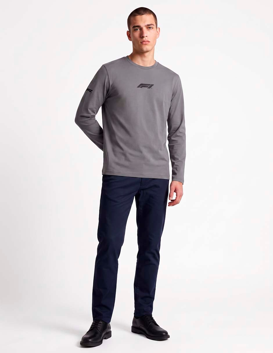 Playera f1 cuello redondo para hombre Playera f1 cuello redondo para hombre