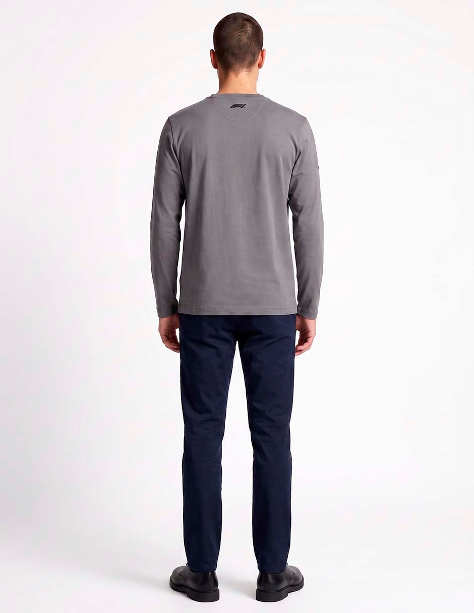 Playera f1 cuello redondo para hombre 2