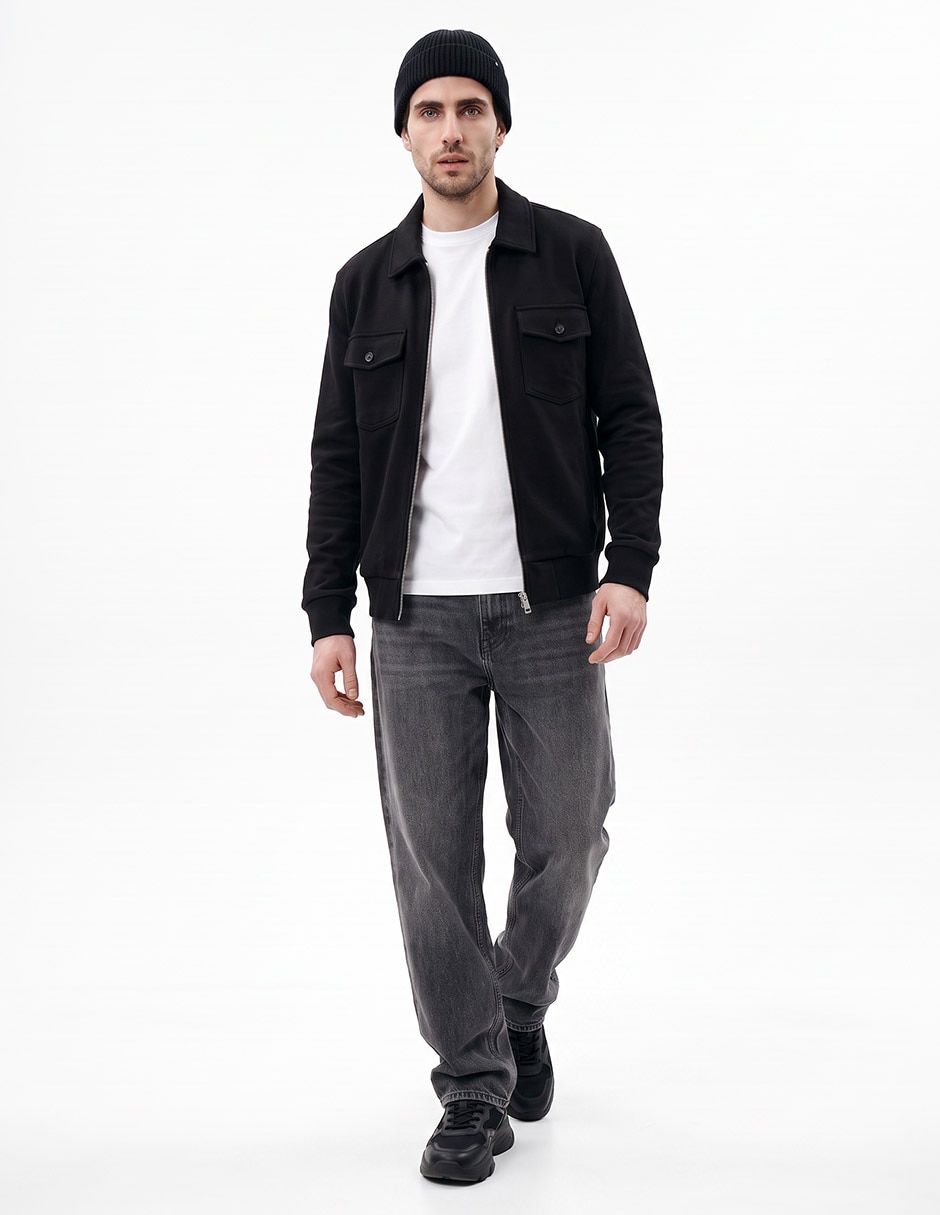 Chamarra bomber para hombre