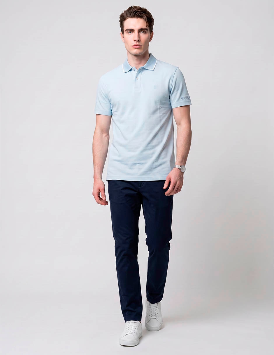 Playera tipo polo para hombre