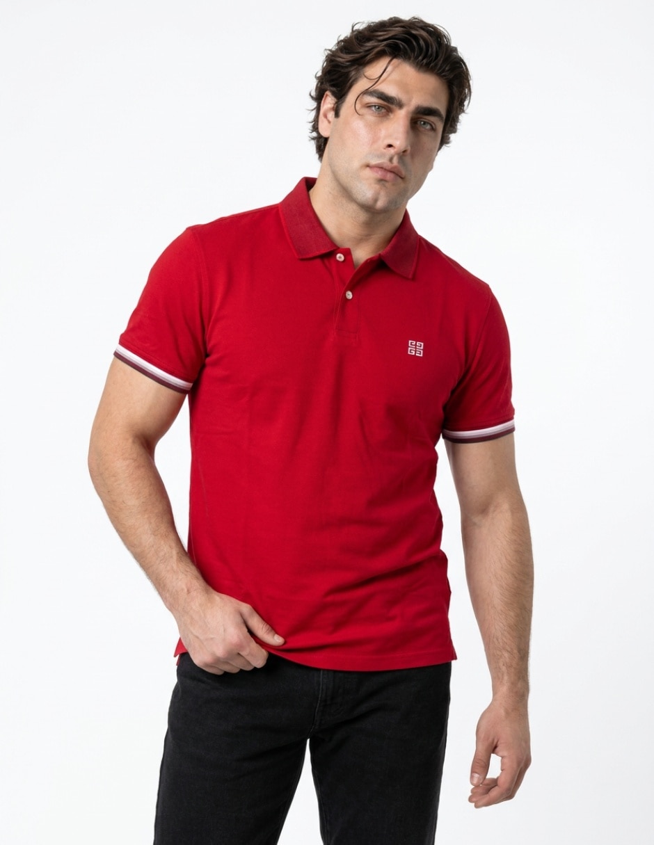 Playera tipo polo para hombre