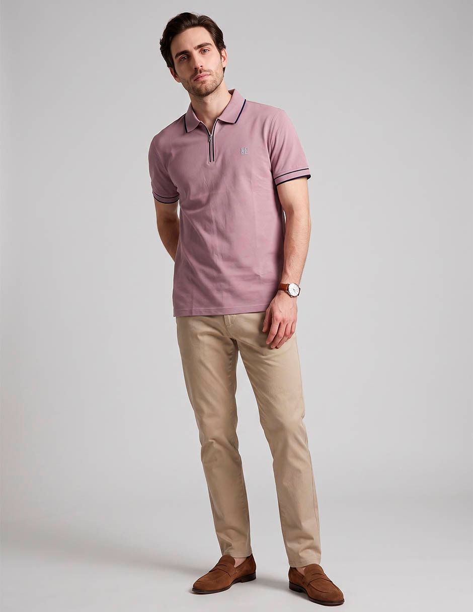 Playera tipo polo para hombre