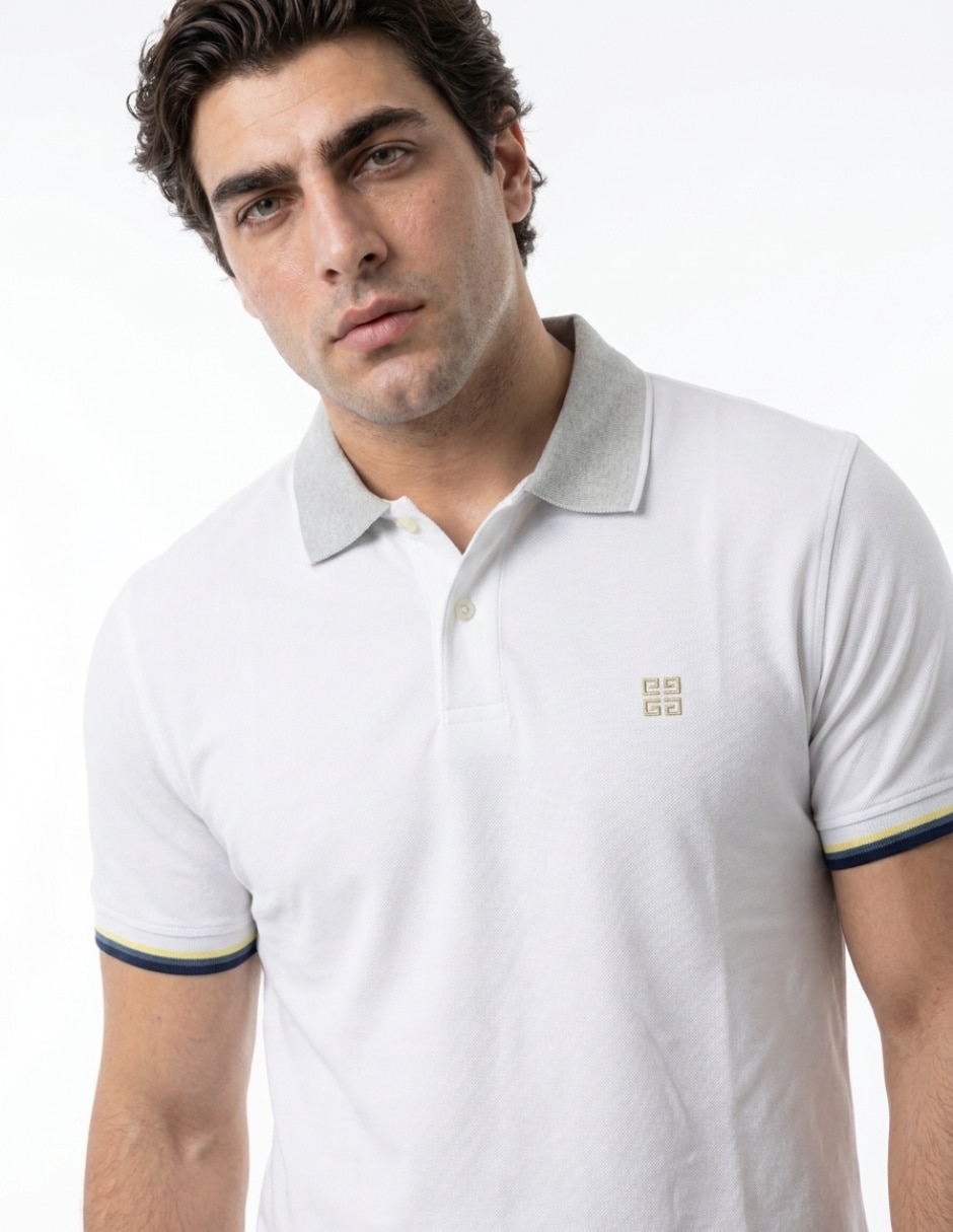 Playera tipo polo para hombre 4