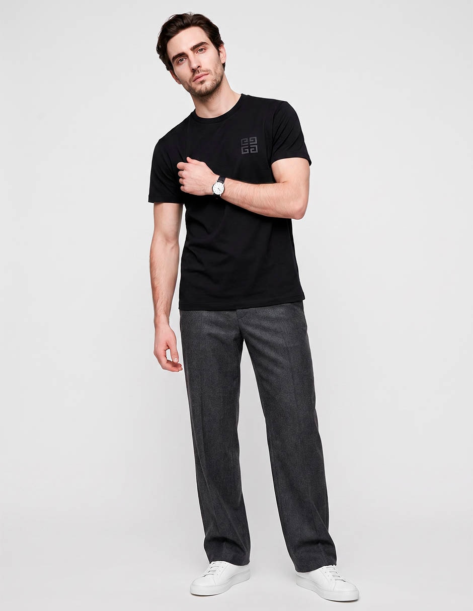 Playera cuello redondo para hombre