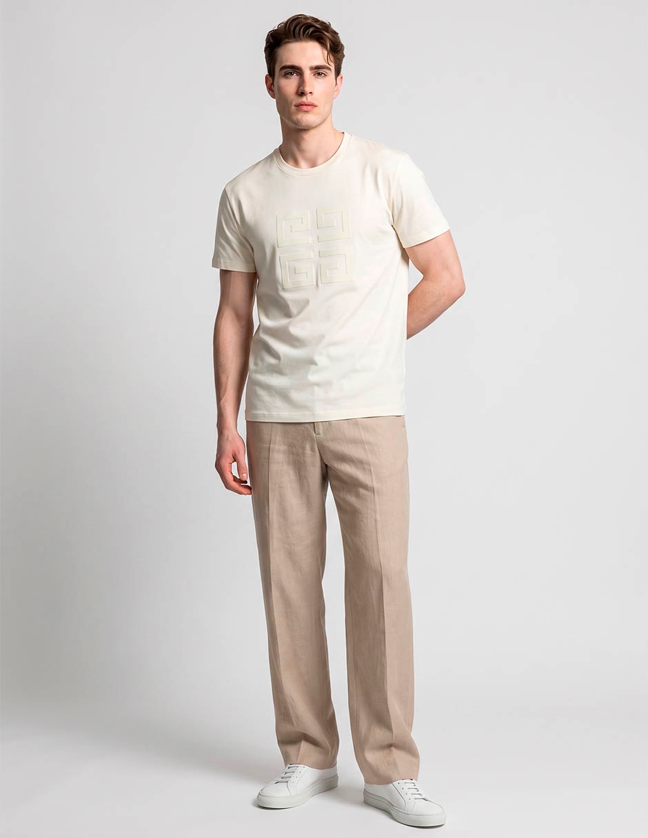 Playera cuello redondo para hombre