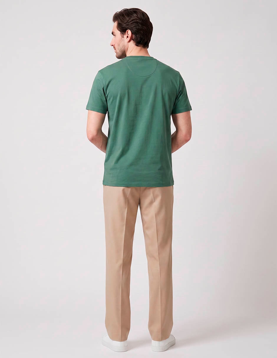 Playera cuello redondo para hombre 4