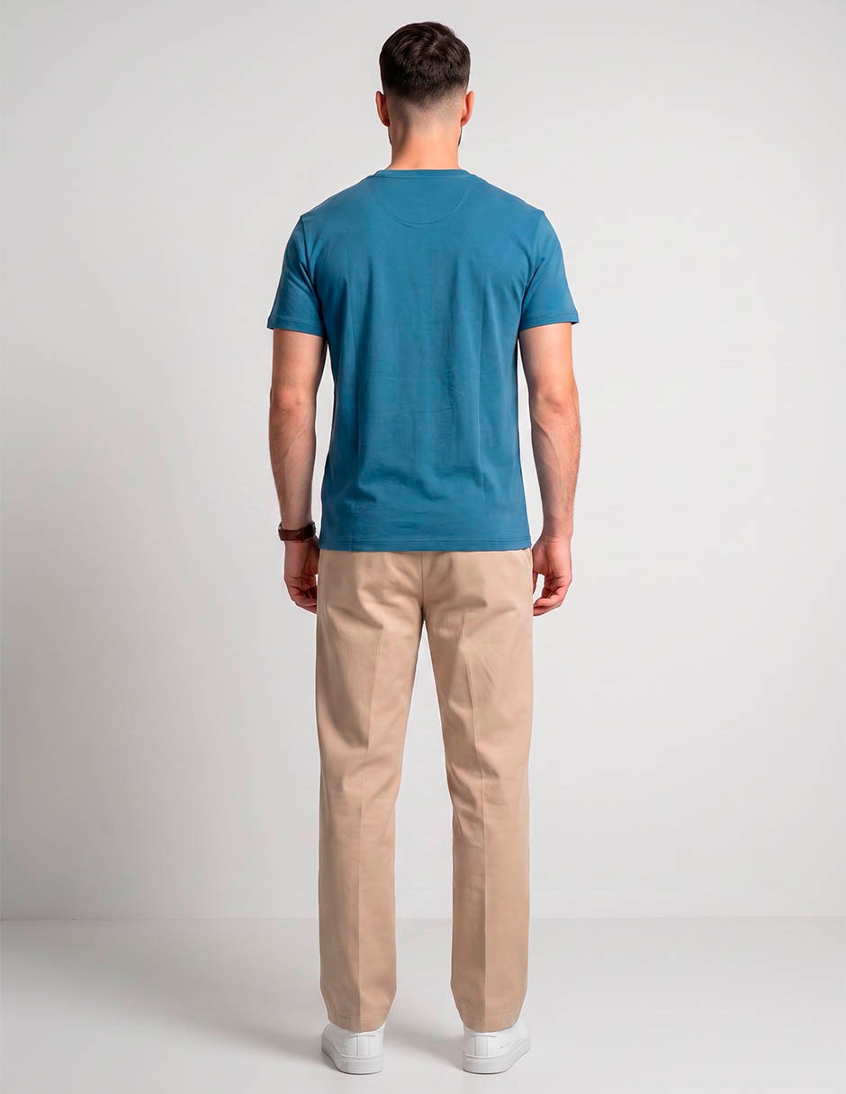 Playera cuello redondo para hombre 2