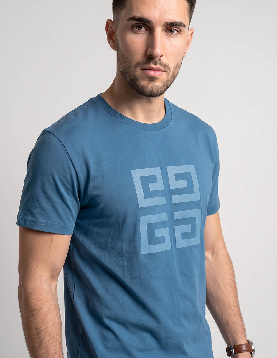 Playera cuello redondo para hombre 4