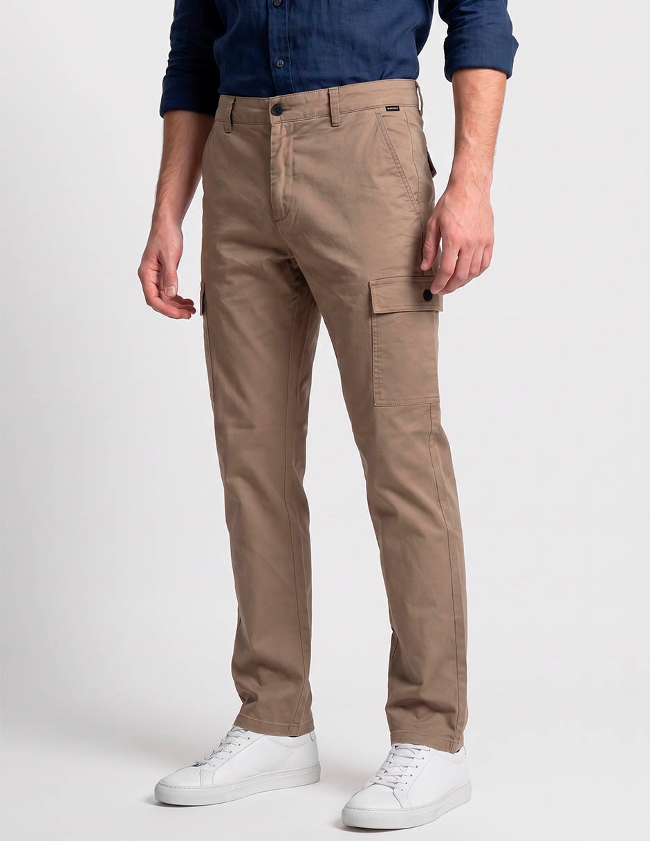 Pantalón casual cargo para hombre