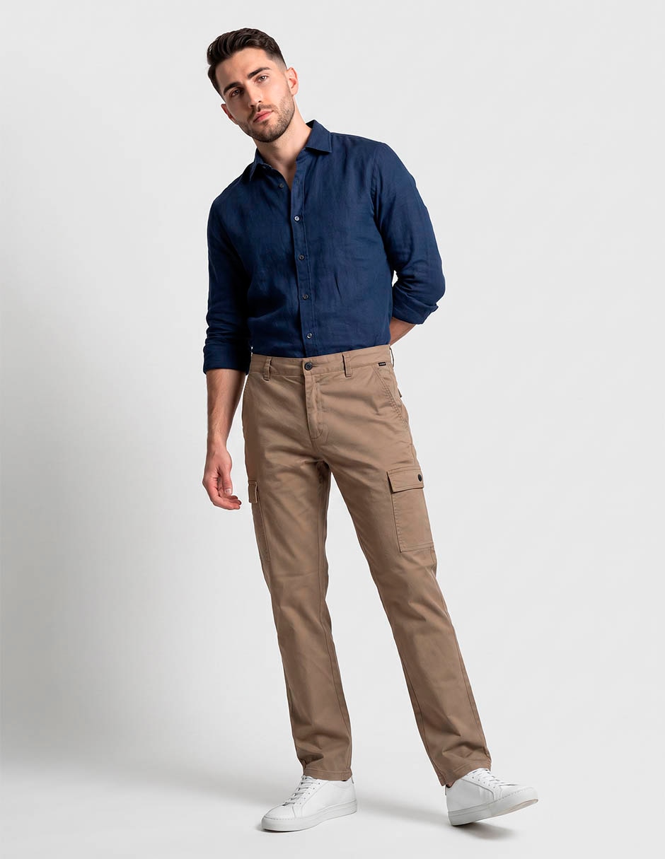 Pantalón casual cargo para hombre 3
