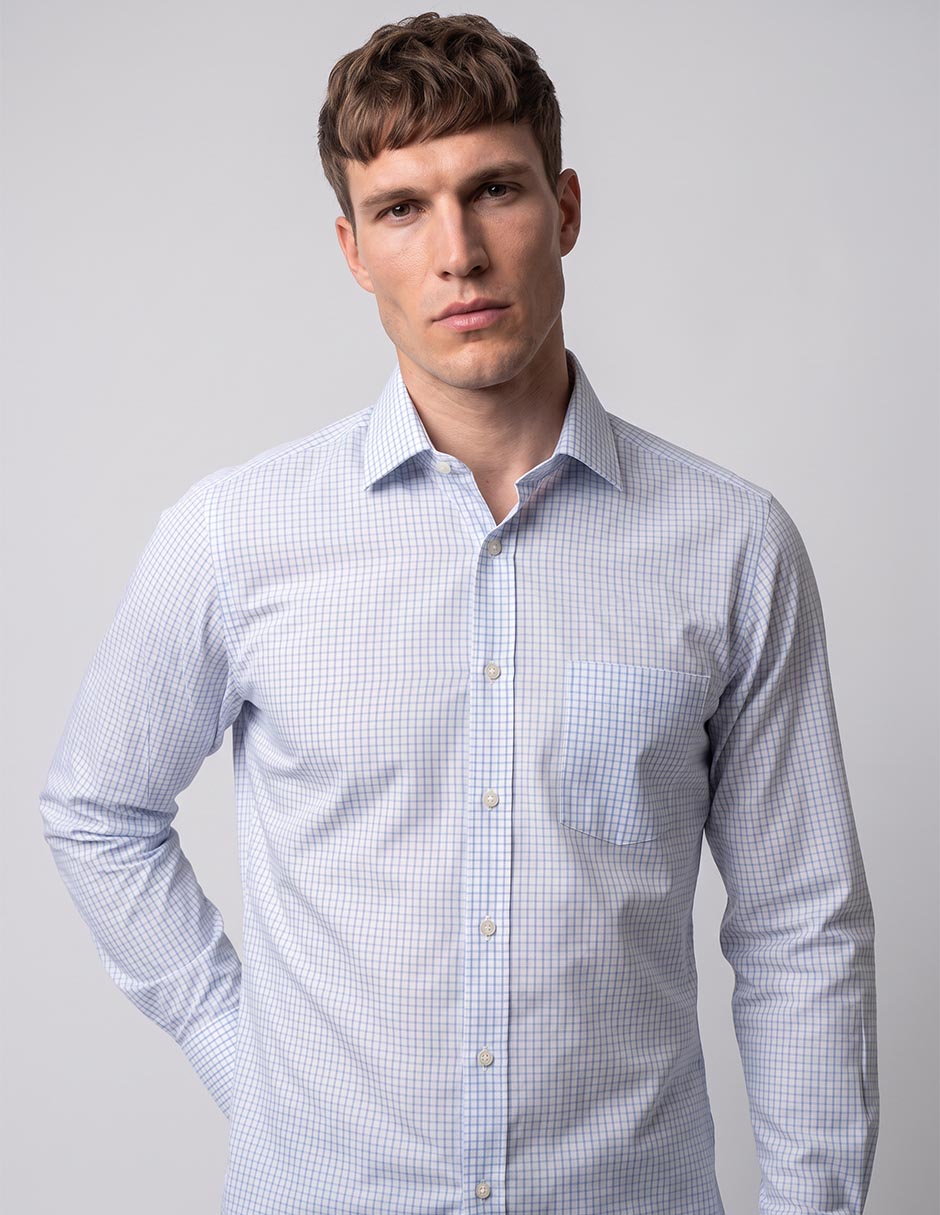 Camisa de vestir manga larga para hombre 3