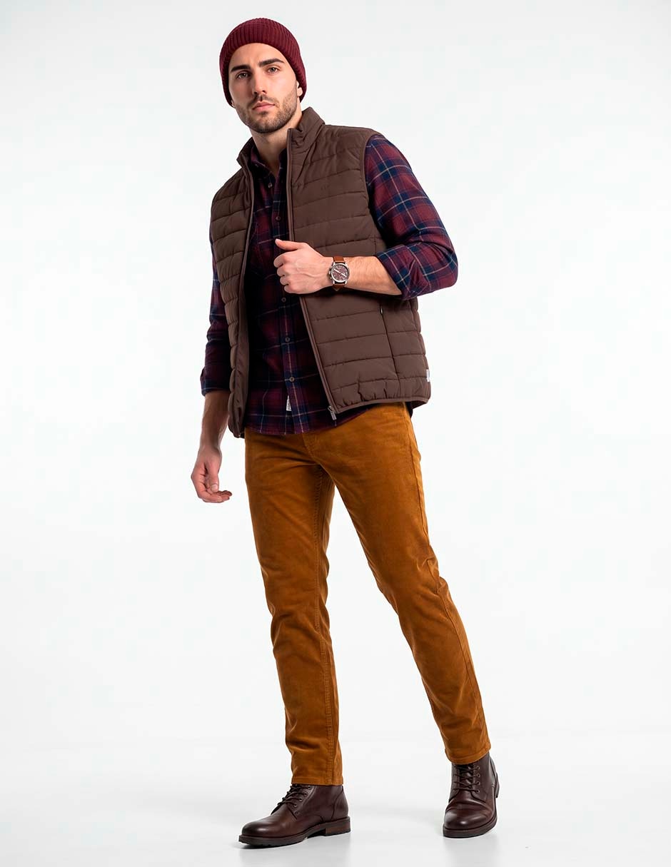Chaleco capitonado para hombre