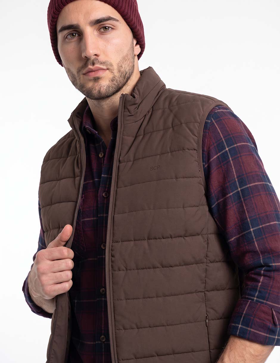 Chaleco capitonado para hombre 4