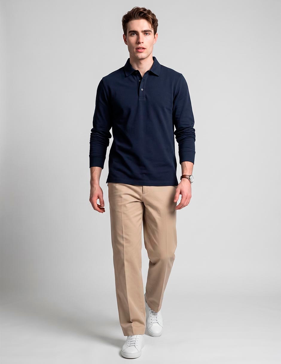 Playera tipo polo para hombre