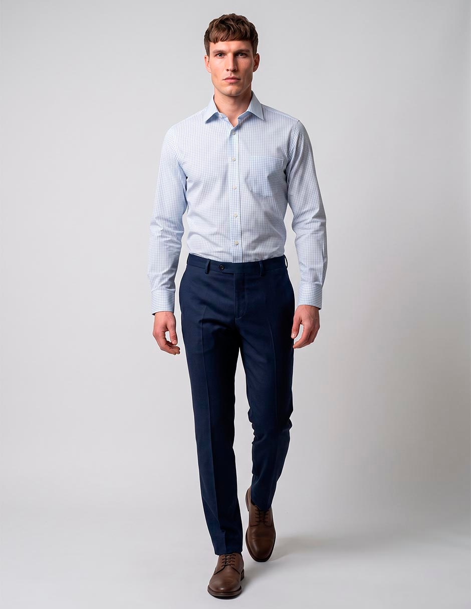 Camisa formal oi26 manga larga para hombre Camisa formal oi26 manga larga para hombre