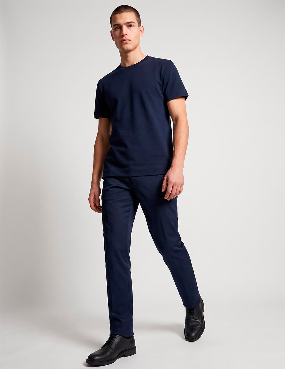 Playera cuello redondo para hombre